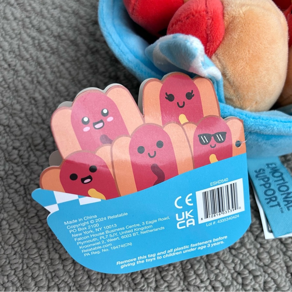 New Emotional Support Hot Dogs Plush
Cute
Funny
Gift
What Do You Meme - Picture 7 of 12